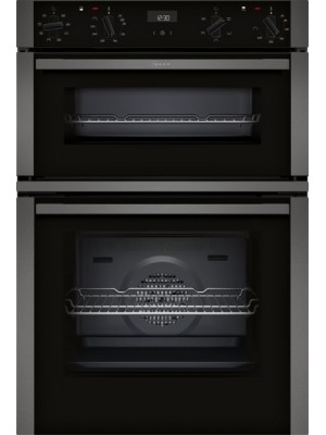 Neff N50 U1ACE2AG3B Built-in Double Oven Graphite-Grey